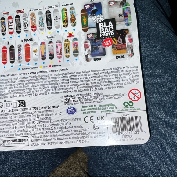 Tech Deck * Series 3 * Toy Machine * Yellow And Black *  Brand New * Sealed - Picture 15 of 16